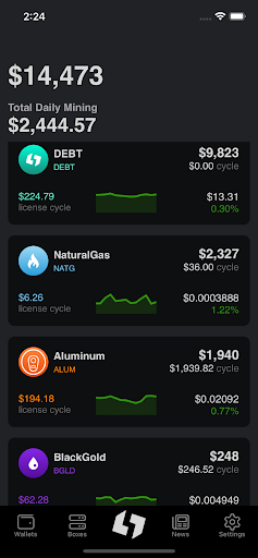 Android application DEBTBox Mobile screenshort