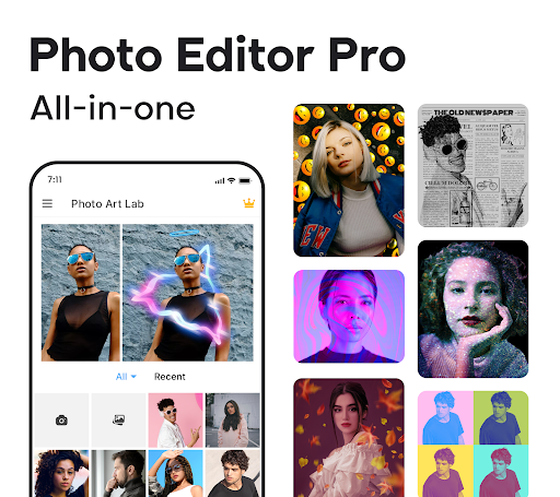 Android application Photo Lab - AI Photo Editor screenshort