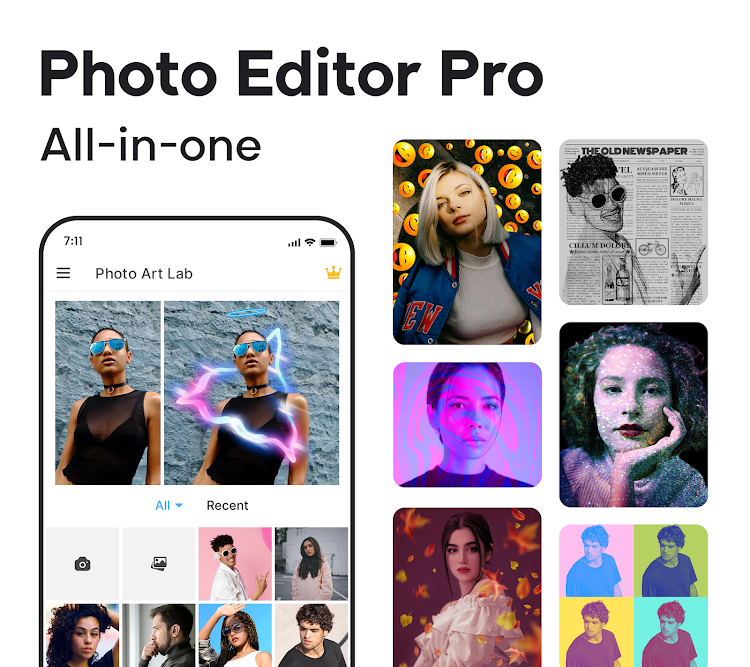 Photo Lab - AI Photo Editor - 1.3.7 - (Android)