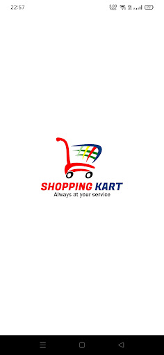Android application Shopping Kart screenshort