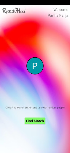 Android application RandMeet: Random Video Chat screenshort