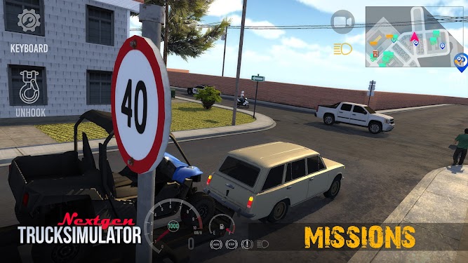#3. Nextgen: Truck Simulator (Android) By: Tassimov Games
