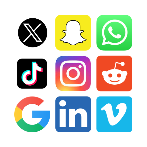 All Social Media Apps Network logo