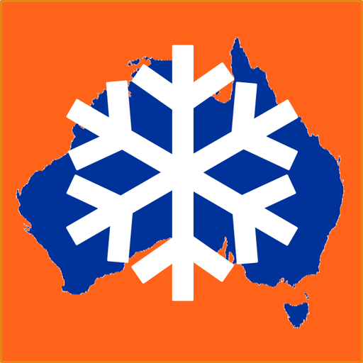 Australia Snow Map  Icon