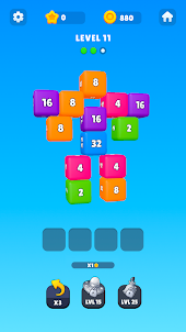 2048 Cube 3d: Match Puzzle!