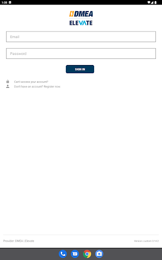 Screenshot of DMEA | Elevate