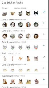 Cat Stickers for WASticker