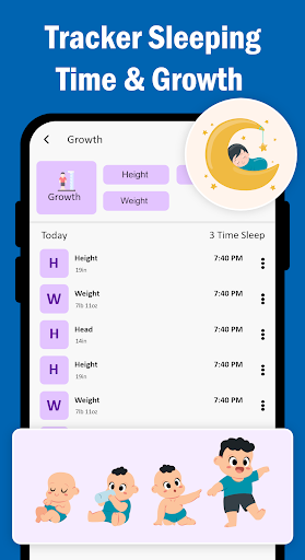 Baby Tracker - Baby Growth Screenshot 3 - AppWisp.com