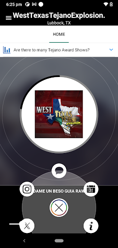 WestTexasTejanoExplosion.com Screen 2