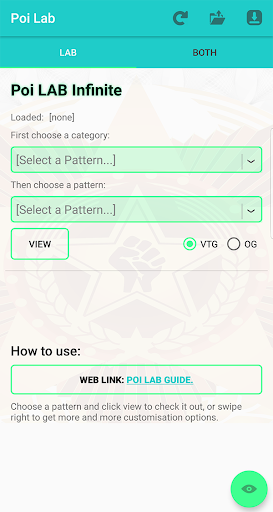 Android application Poi LAB Lite screenshort