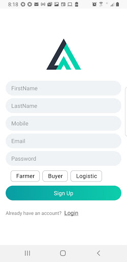 Android application Useri screenshort