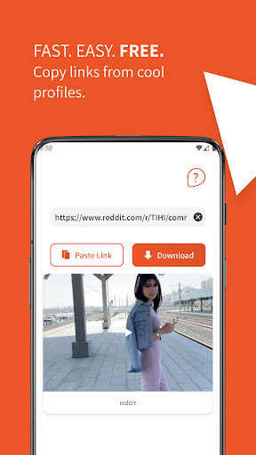 Android application Video Downloader for Reddit screenshort