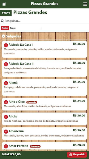 Pizzaria Nova Primavera Screen 2