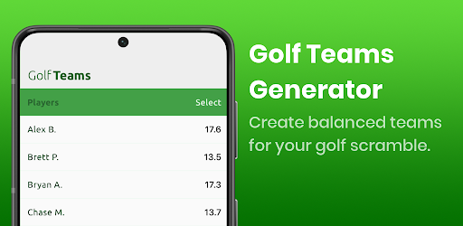 Golf Team Generator