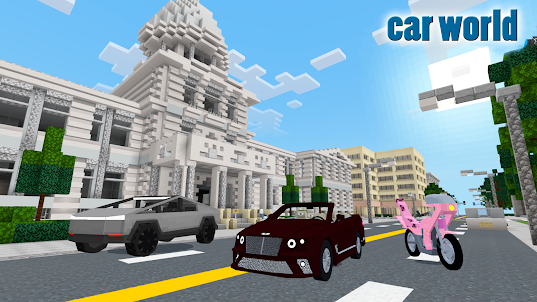 Car Mod fo Minecraft and Map