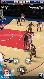 Skärmdump för NBA NOW Mobile Basketball Game