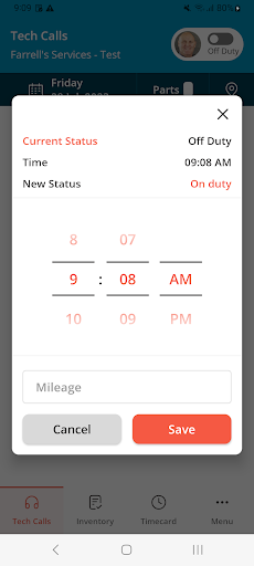 SAWIN-MobileTech Screen 2