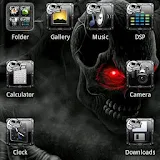 Horror Skull GO Launcher Theme icon