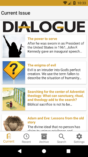 Dialogue Magazine screenshot 0