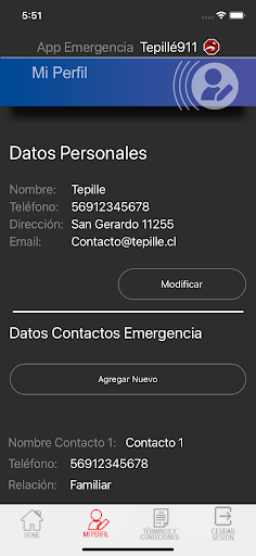 Tepille911 Empresas Screen 2