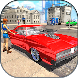 American Muscle Car Driving Simulator Game 2018 icon