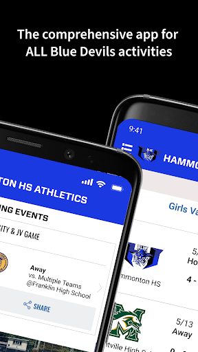 Hammonton HS Athletics Screen 2