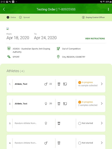 Android application DCO Central screenshort