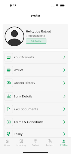 inMinit Seller Partner App