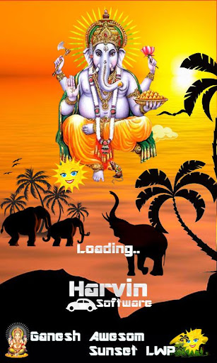 Ganesh Awesome Sunset HD Live