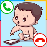 Cover Image of Télécharger Fake Prank Call Baby Game  APK
