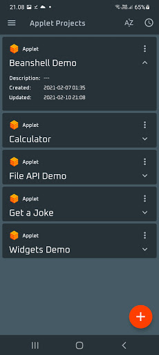 FLX - Visual Programming Screen 2