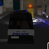 3D Police Truck Parking Game icon