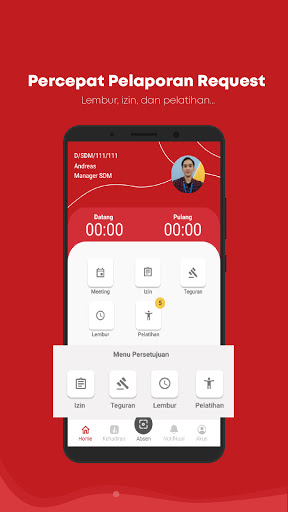 Adhi Persada Beton E-Presensi Screen 2