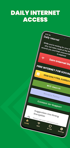 Daily Internet Data App 100GB Screen 2