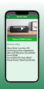 Pantum P2500W printer guide