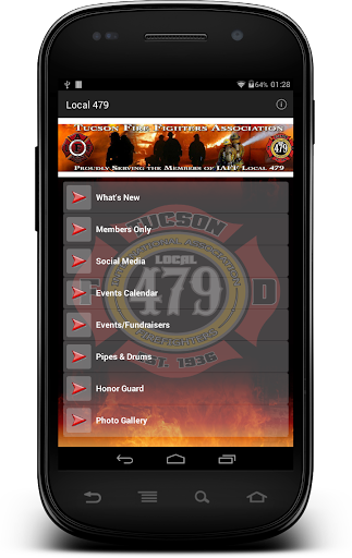 Android application Local 479 screenshort