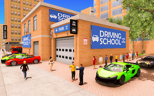 Car Driving School Simulator Screen 2