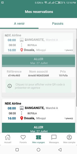 Android application Resandpay screenshort
