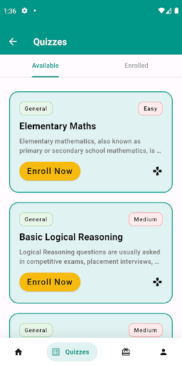 Quizarn - Learning Made Easy Screen 2