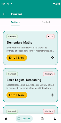 Quizarn - Learning Made Easy - Screenshot 2