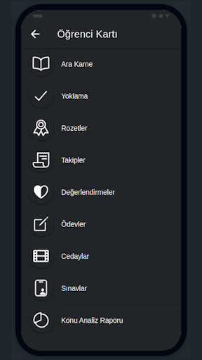 Android application Rasyonel Okulları screenshort