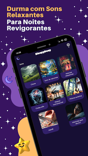 Android application SleepyDeep: Sons relaxantes screenshort