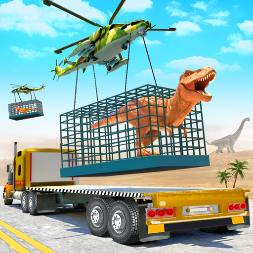 Dino Animal Transporter Truck  Icon