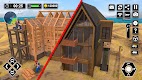 screenshot of Wood House Construction Game