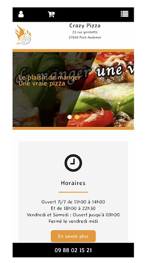 CRAZY PIZZA PONT AUDEMER Screenshot 3 - AppWisp.com