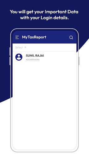 MyTaxReport Screen 3