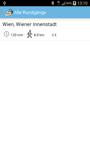 Android application City Listening GPS Audio Guide screenshort