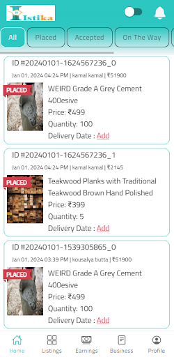 Istika Store Screen 2