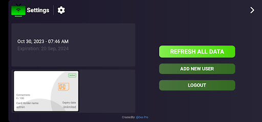 ALBOX TV PLAYER Screen 3
