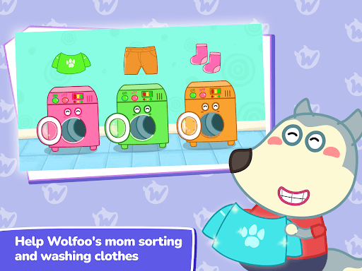 Wolfoo Learns Little Baby DIY